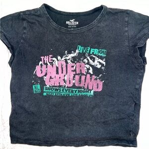 Hollister Graphic Baby Tee